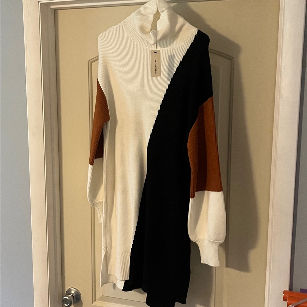 Francesca's Collections Ribbed Knit Sweater